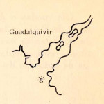 Plano nº 4. Ria del Guadalquivir ‐ Atlas de Diego Homen ‐ Siglo XV.